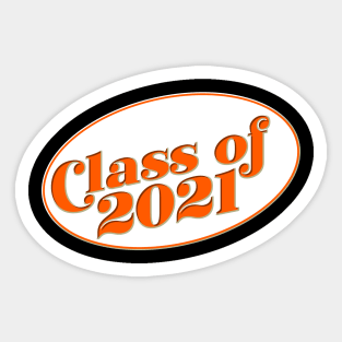 Class of 2021 D Sticker